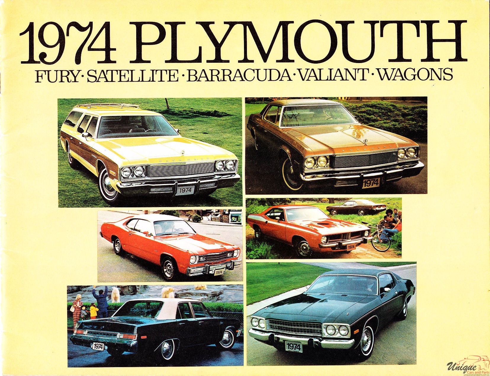 1974 Plymouth Full-Line Brochure Page 1